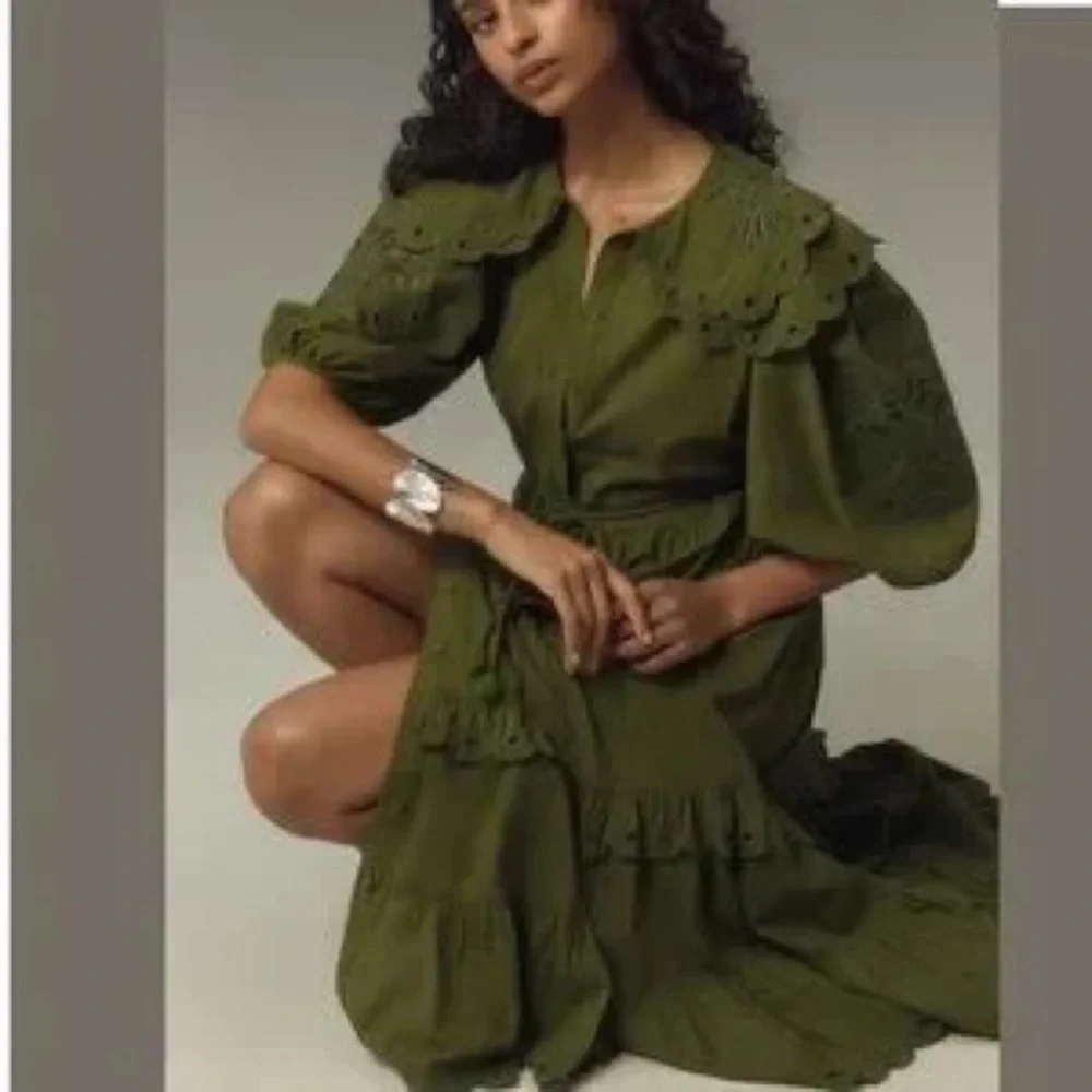 Farm Rio Hummingbird Maxi Dress NWT - Picture 5 of 10